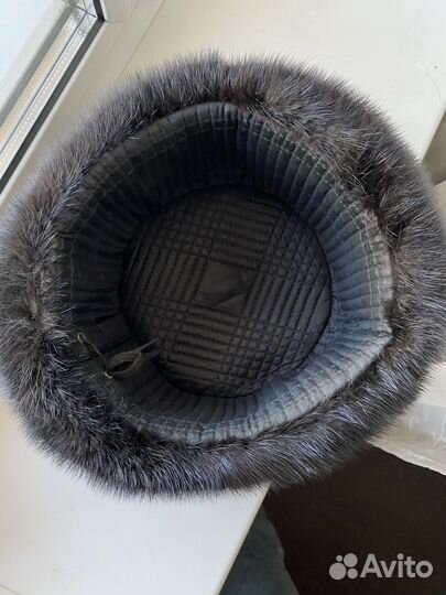 Шапка ушанка мужская норка