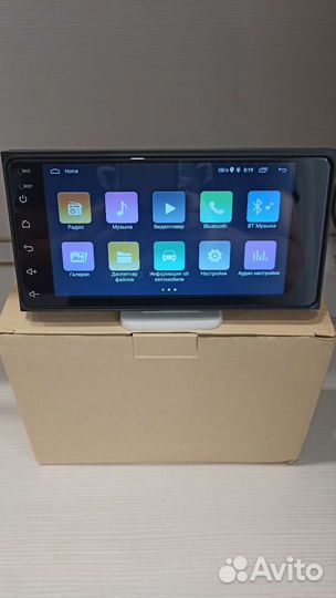 Магнитола 2din на Toyota 200мм*100мм, Android 12