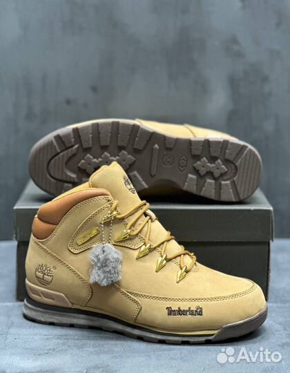 Кроссовки зимние Timberland смехом