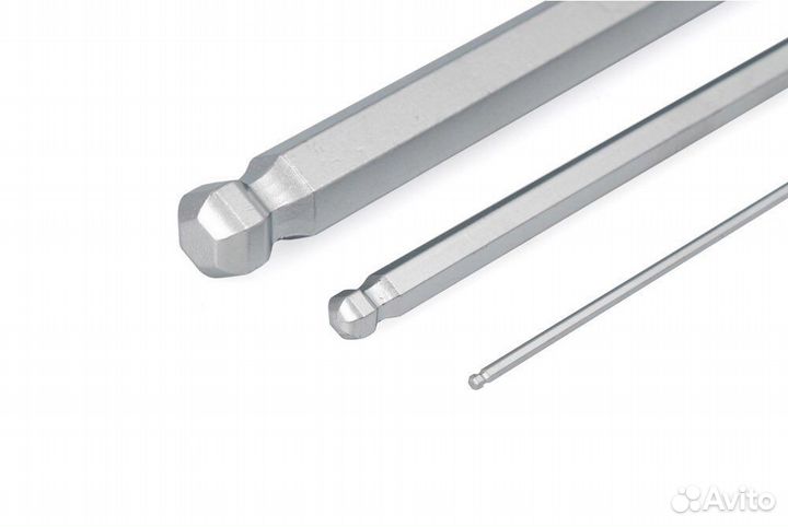 Набор шестигранников с шаром от 1.5-10 мм 9 пр