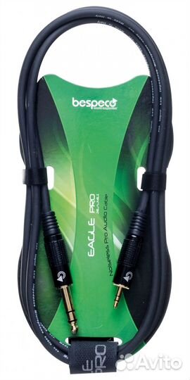 Кабель miniJack-Jack Bespeco easms500 5 m