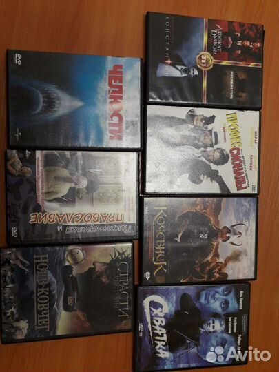 Видеокассеты и dvd