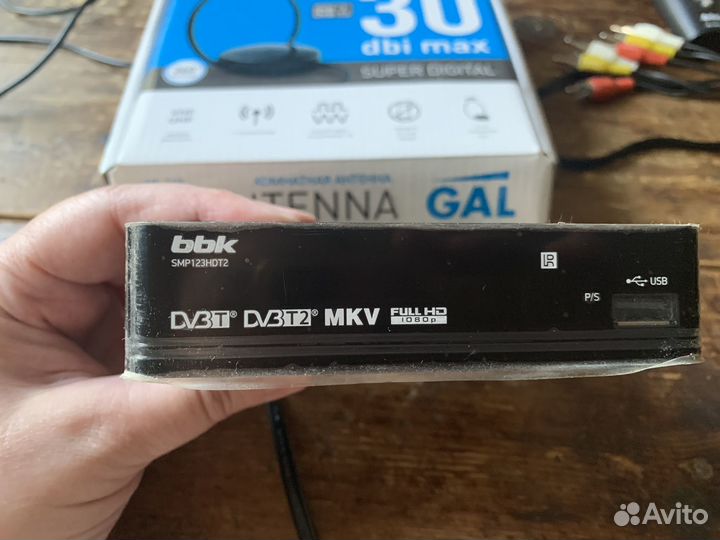 Антенна для тв + ресивер