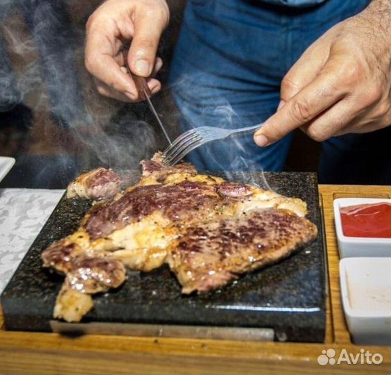 Вулканический камень для жарки