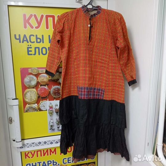 Домотканое платье лот 2805 (сзр)