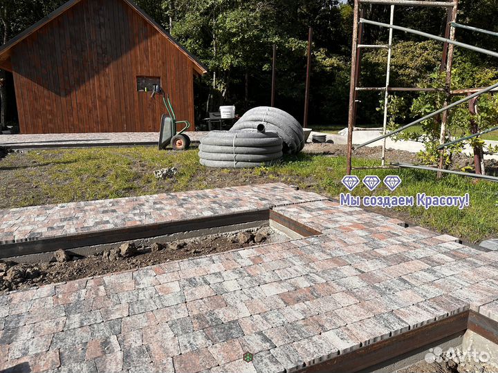 Тротуарная плитка для парковки