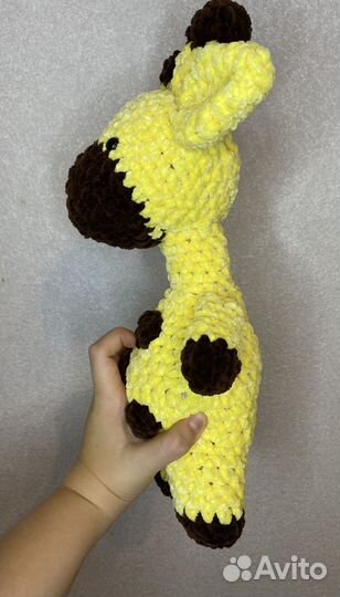 Вязаный жираф