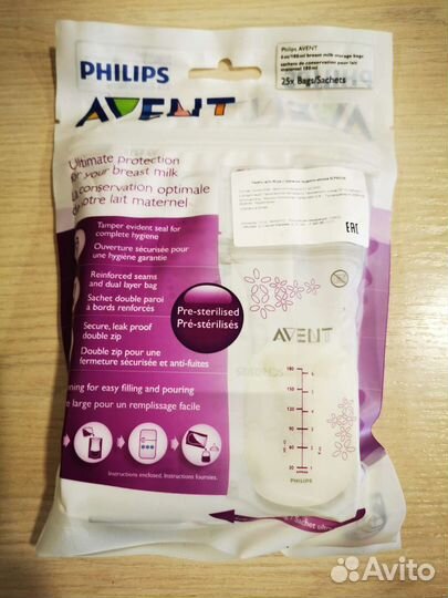 Молокоотсос avent электрический