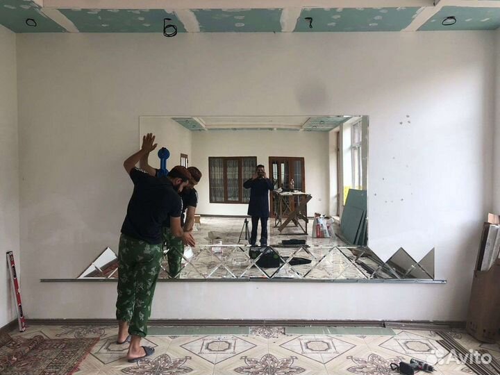 Зеркальные ромбики