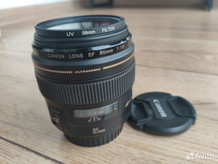 Canon EF 85mm f 1.8 USM объектив
