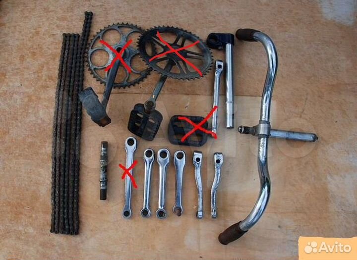 Запчасти для советских велосипедов