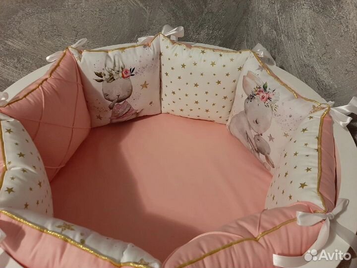 Бортики в кроватку