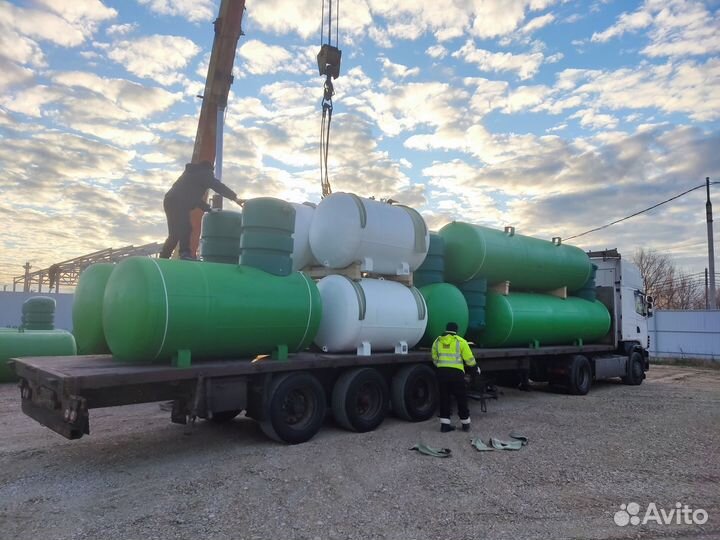 Газгольдеры различных объёмов