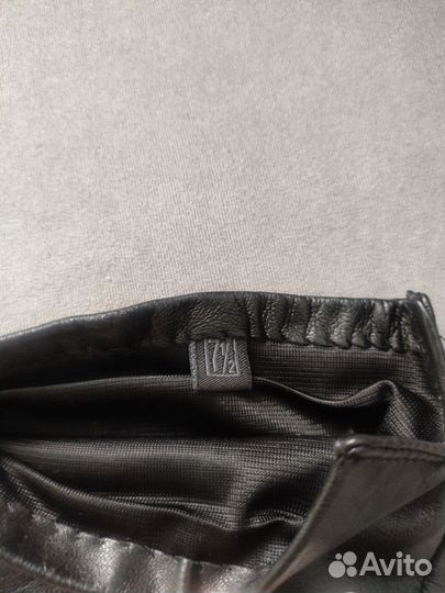 Перчатки кожаные