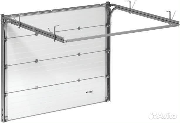 Гаражные секционные ворота дорхан 2500х2750