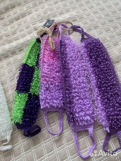 Мочалка ручной работы