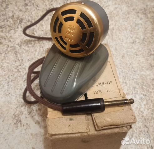 Винтажный динамический микрофон 