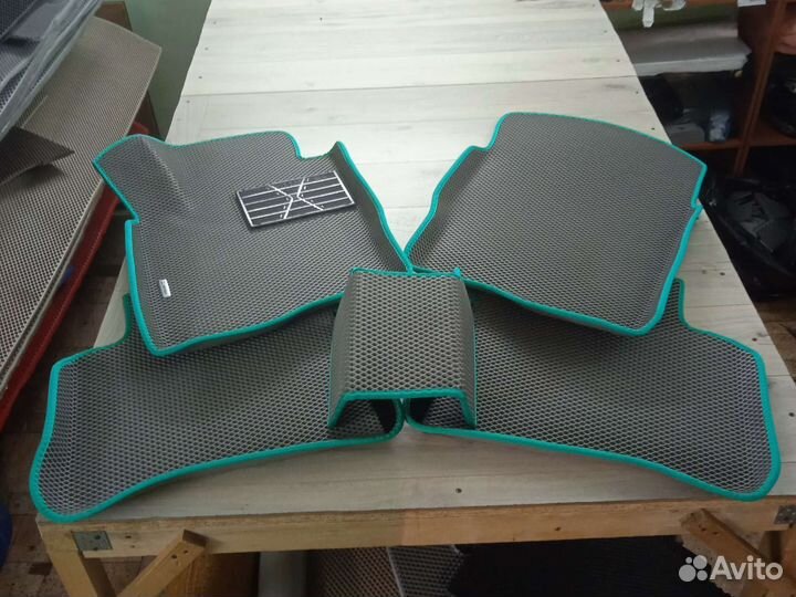 3d коврики eva с бортами