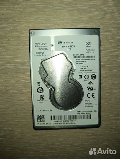 Seagate Mobile 1Tb ST1000LM035