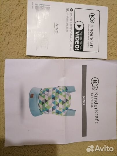 Рюкзак переноска кенгуру для новорожденных