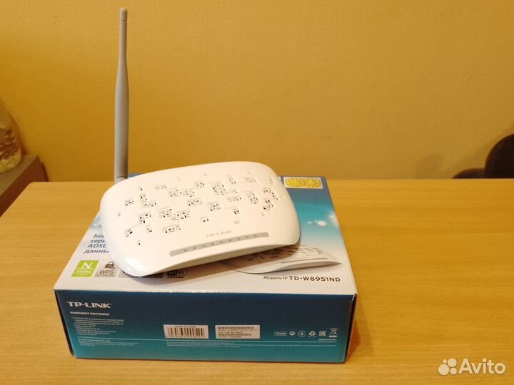 Роутер adsl 2 TP-link TD-W8951ND