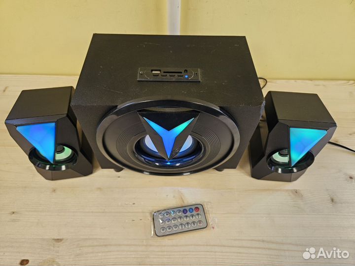 Колонки для компьютера с сабвуфером bluetooth 2.1