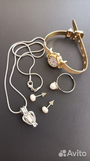 Часики + украшения для девочек