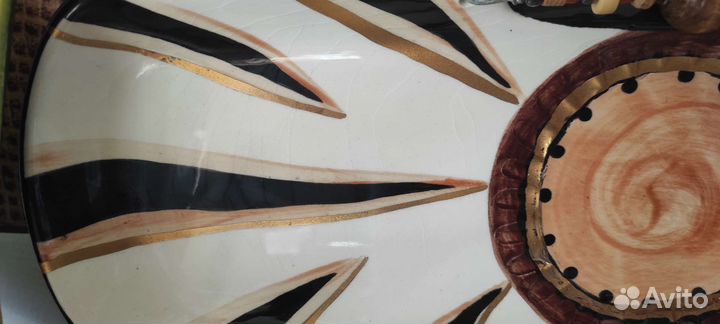 Тарелка декоративная Африка юар винтаж