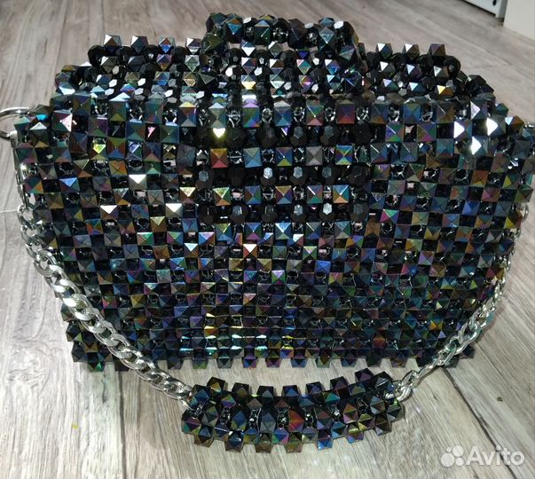 Сумка из бусин ручной работы