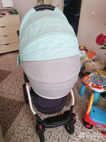 Коляска adamex 3 в 1 бу