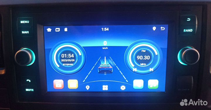 Автомагнитола Android Ford 7 дюймов 2 DIN