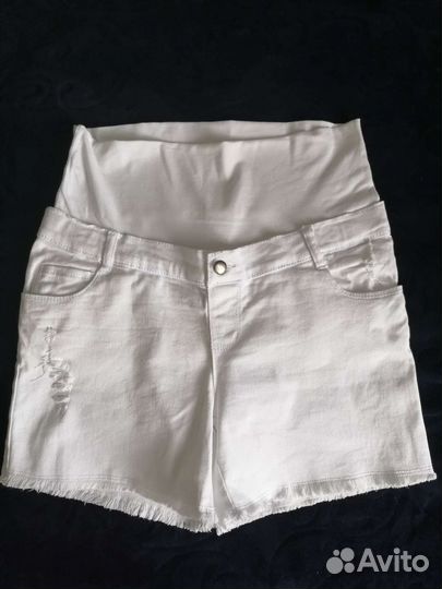 Джинсовые шорты для беременных