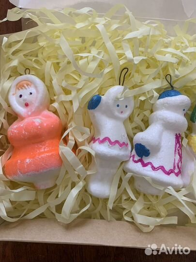 Елочные игрушки СССР одним лотом