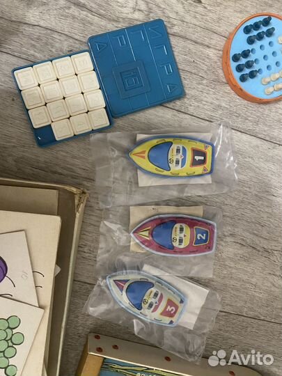 Настольные игры, игрушки, головоломки СССР