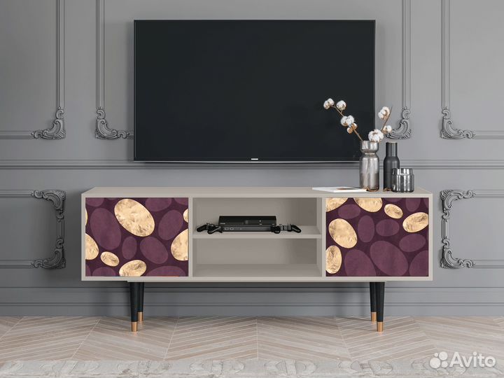 Тв-тумба T2 - Сатин - Fine Wine