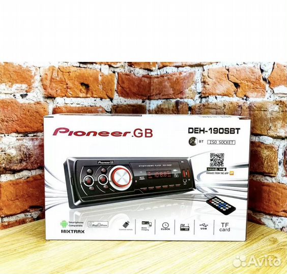 Автомагнитола pioneer 1 din новые