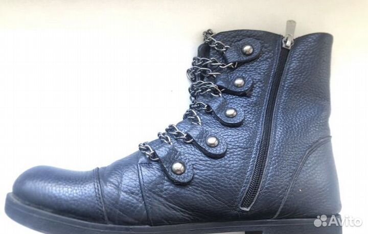 Кожаные ботинки Just Couture