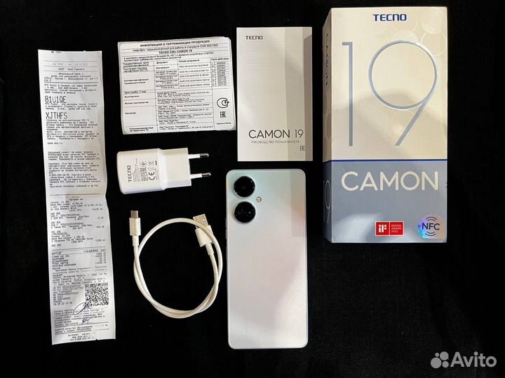 Tecno camon 19 128 gb