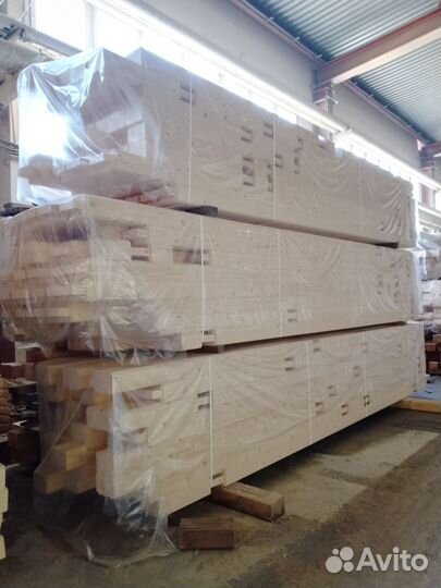 Брус профилированный с чашами по проекту