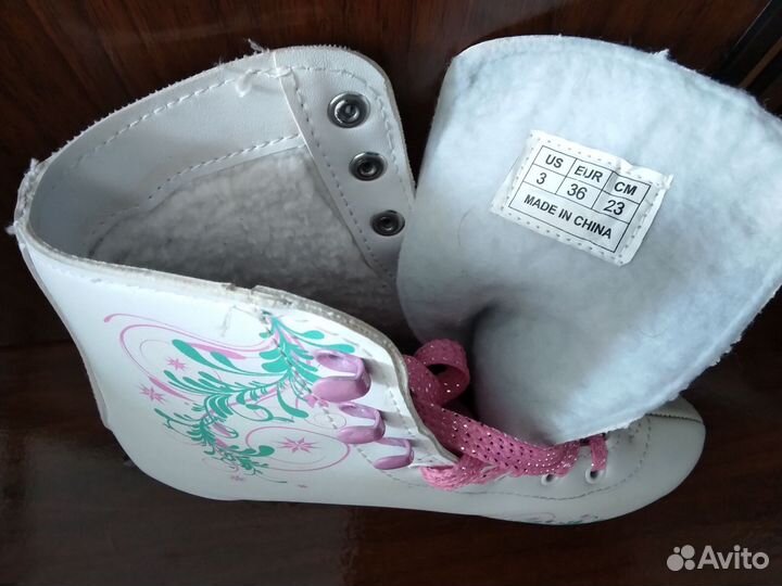 Коньки фигурные 36