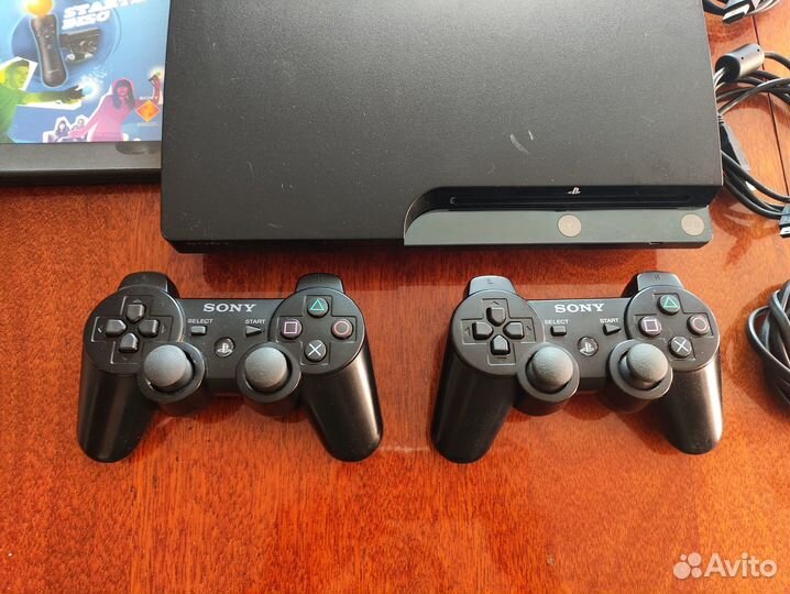 PS3 Слим 750GB, 170+ Игр, Прошивка 4.90 HEN