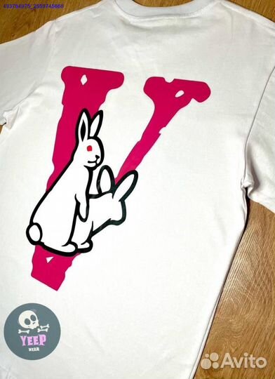 Футболка Vlone bunny белая S XL (Арт.48846)