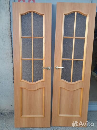 Дверь межкомнатная двухстворчатая
