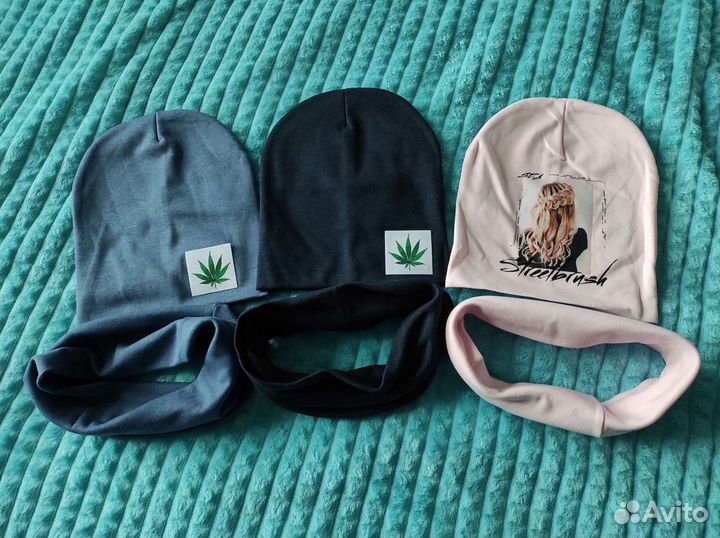 Шапка+снуд