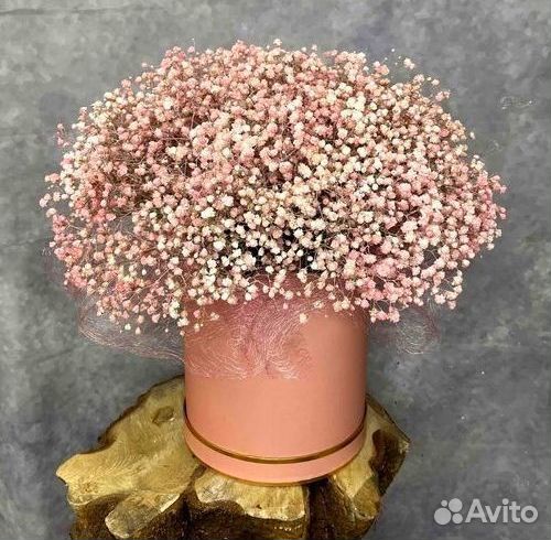 Букет из гипсофил. Подарок девушке