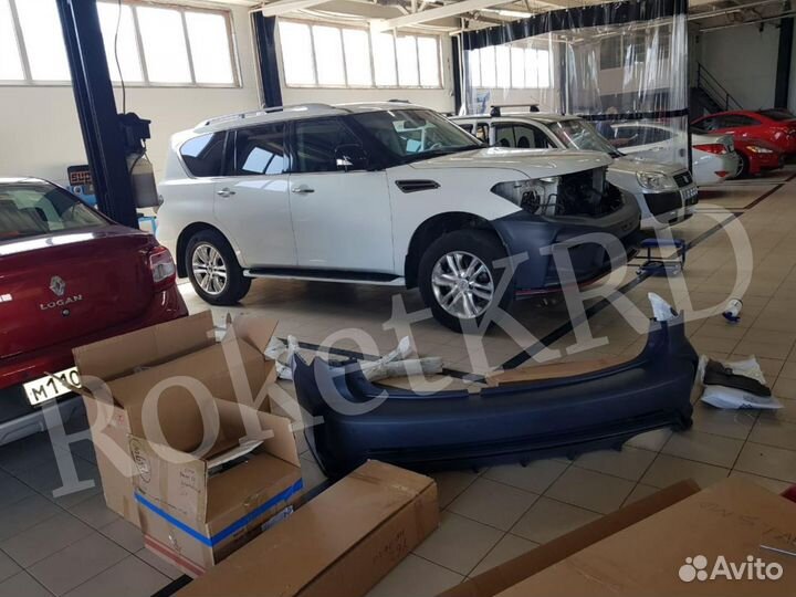 Тюнинг Nissan Patrol y62 полный в Наличии