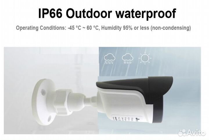 Камеры аналоговые AHD уличные и купольные 1/2/5MP