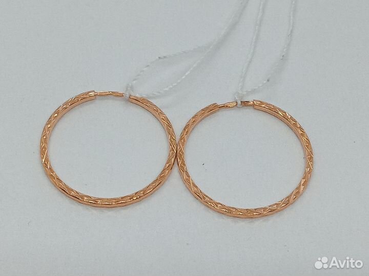 Серьги Золото