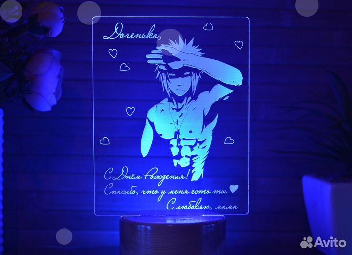 Cветильник ночник на подарок (детский)