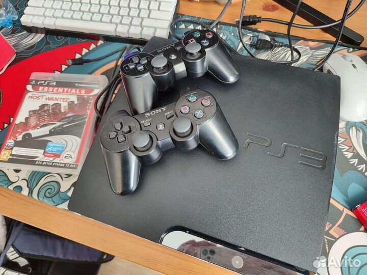 Sony PlayStation PS3 Slim, 320 Гб